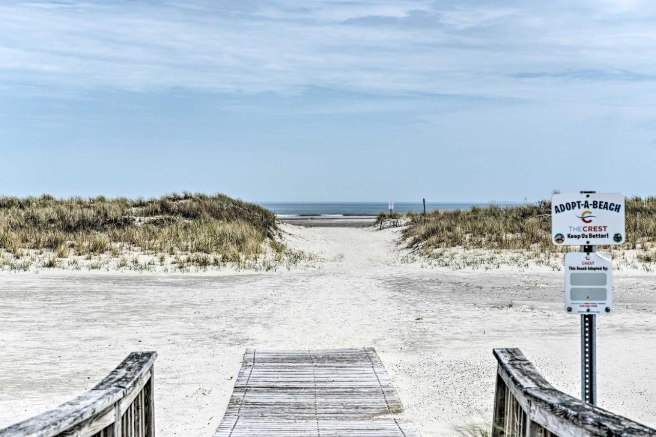 Condo With Pool Access On Wildwood Crest Beach! Exterior photo